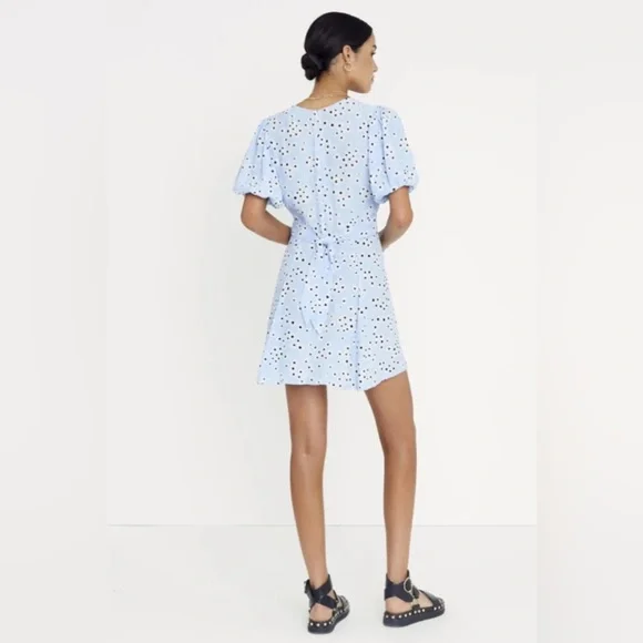 Faithfull the brand Ilia floral mini dress size 4 - Picture 4 of 15